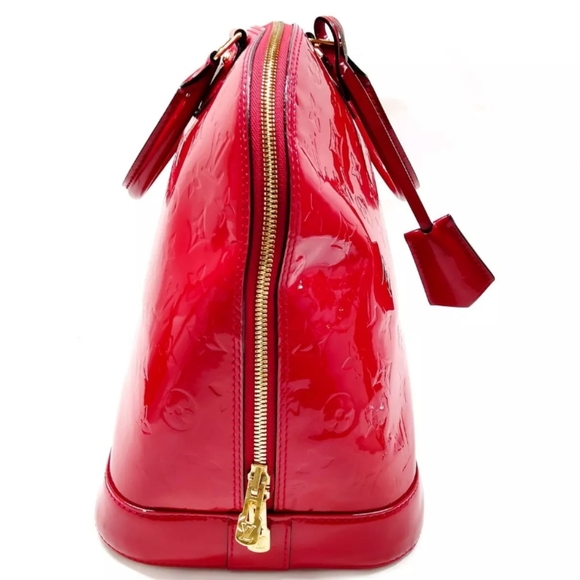 Louis Vuitton Hand Bag - Alma GM - Red Vernis - Picture 6 of 17